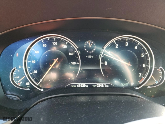2018 BMW 6 Series 640i xDrive with VIN WBAJV6C54JBC99515, listed as a Copart auction lot 77884204 with 41,929 mi miles and Salvage Title. Bid and sale history available at carsss.com. Image 9.