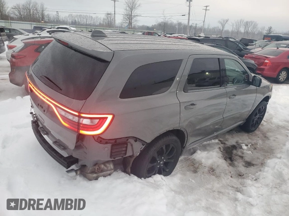 2020 Dodge Durango SXT Plus with VIN 1C4RDJAG4LC229863, listed as a Copart auction lot 45946985 with 119,729 mi miles and Salvage Title. Bid and sale history available at DreamBid. Image 3.