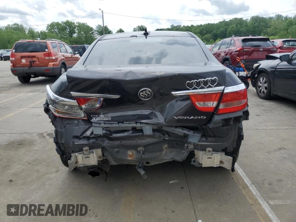 2012 Buick Verano with VIN 1G4PP5SK2C4219914, listed as a Copart auction lot 55530145 with 142,576 mi miles and Salvage title. Bid and sale history available at DreamBid. Image 6.