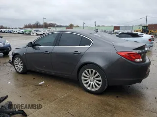 2011 Buick Regal CXL Turbo TO3 with VIN W04GX5GV2B1083088, listed as a Copart auction lot 81049694 with 111,971 mi miles and Salvage Title. Bid and sale history available at carsss.com. Image 2.