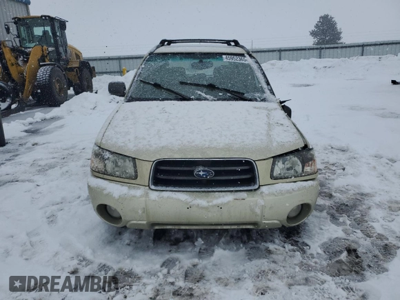 2003 Subaru Forester XS with VIN JF1SG65693H708697, listed as a Copart auction lot 45952365 with 198,825 mi miles and Salvage Title. Bid and sale history available at carsss.com. Image 5.