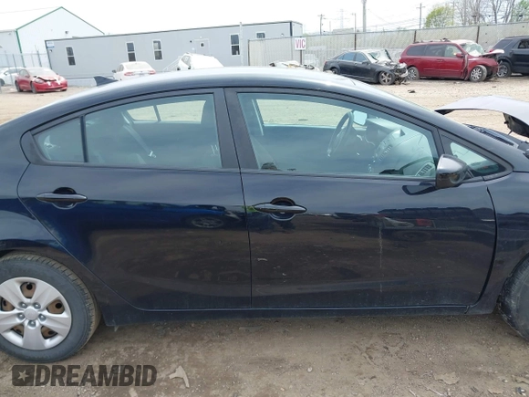 2018 Kia Forte LX with VIN 3KPFK4A77JE189410, listed as a IAAI auction lot 42070033 with 97,698 mi miles. Bid and sale history available at carsss.com. Image 14.