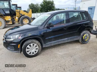 2014 Volkswagen Tiguan with VIN WVGCV3AX4EW526613, listed as a Copart auction lot 73949784 with 83,421 mi miles and Salvage Title. Bid and sale history available at DreamBid. Image 1.