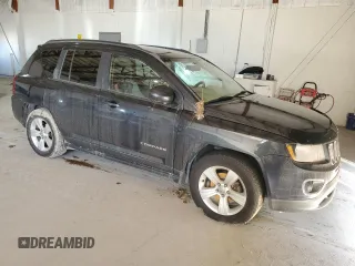 2016 Jeep Compass High Altitude Edition with VIN 1C4NJDEB5GD594365, listed as a Copart auction lot 45900265 with 0 mi miles and Salvage Title. Bid and sale history available at carsss.com. Image 4.
