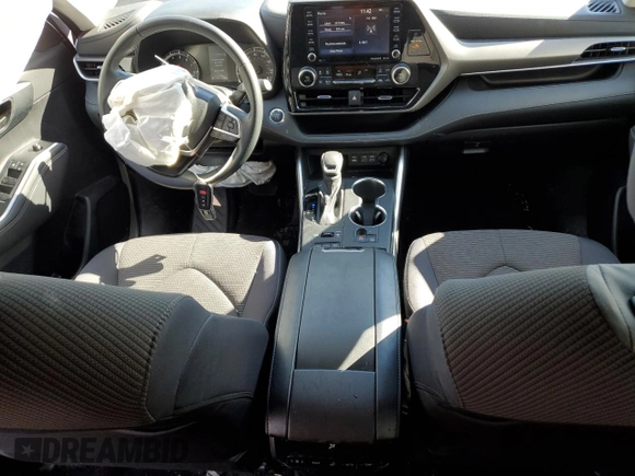 2022 Toyota Highlander LE z VIN 5TDBZRBHXNS251845, wystawiony jako Copart lot #45867085 z przebiegiem 50 472 mil mil oraz Szkoda całkowita • Salvage title. Historia ofert i sprzedaży dostępna na DreamBid. Obrazek 8.