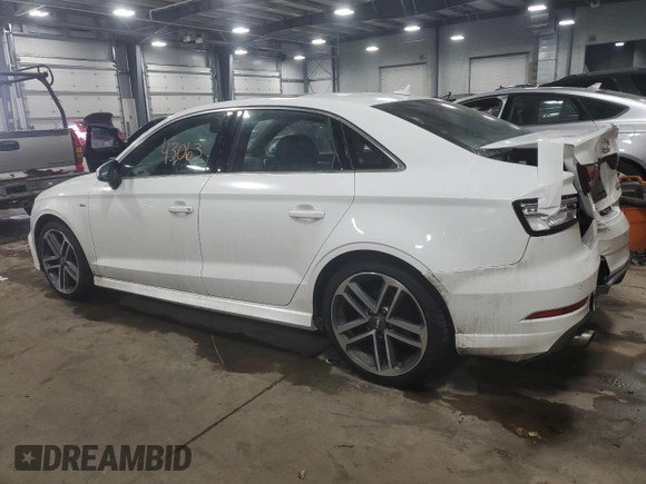 2018 Audi A3 Sedan Premium Plus with VIN WAUJ8GFF9J1069070, listed as a Copart auction lot 41606874 with 43,063 mi miles. Bid and sale history available at carsss.com. Image 2.