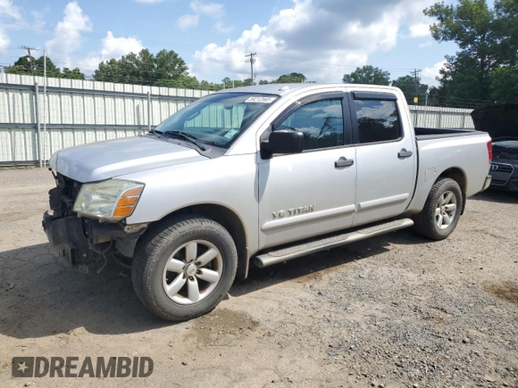 2013 Nissan Titan SV with VIN 1N6BA0ED4DN308893, listed as a Copart auction lot 59212565 with 196,676 mi miles and Salvage title. Bid and sale history available at DreamBid. Image 1.