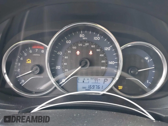 2014 Toyota Corolla L с VIN 5YFBURHE3EP151252, выставлен на аукционе IAAI как лот 42286408 с пробегом 169 761 миль миль и . История ставок и продаж доступна на DreamBid. Изображение 7.