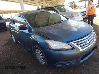 2015 Nissan Sentra SV z VIN 3N1AB7AP6FY336840, wystawiony jako IAAI lot #42240202 z przebiegiem 128 363 mil mil oraz . Historia ofert i sprzedaży dostępna na DreamBid. Obrazek 1.
