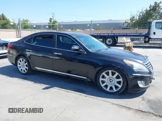 2013 Hyundai Equus Signature z VIN KMHGH4JH8DU067491, wystawiony jako IAAI lot #42421304 z przebiegiem Nie podano mil oraz . Historia ofert i sprzedaży dostępna na DreamBid. Obrazek 1.