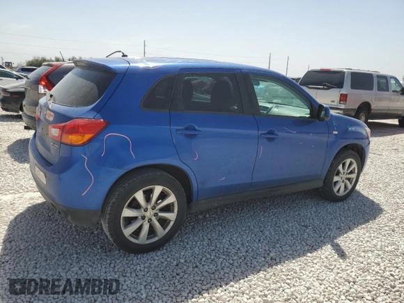 2015 Mitsubishi Outlander Sport ES with VIN 4A4AP3AU9FE053948, listed as a Copart auction lot 49488255 with 107,064 mi miles and Salvage Title. Bid and sale history available at carsss.com. Image 3.
