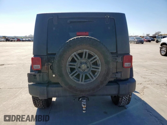 2008 Jeep Wrangler Unlimited Rubicon with VIN 1J4GA69188L654677, listed as a Copart auction lot 45746585 with Not Provided miles and Salvage Title. Bid and sale history available at carsss.com. Image 6.
