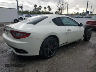 2014 Maserati GranTurismo Sport with VIN ZAM45VLA1E0124706, listed as a Copart auction lot 84675664 with 65,228 mi miles and Salvage Title. Bid and sale history available at carsss.com. Image 3.