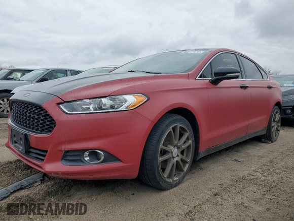 2015 Ford Fusion SE with VIN 3FA6P0HD4FR168977, listed as a Copart auction lot 48917175 with 101,112 mi miles and Salvage Title. Bid and sale history available at carsss.com. Image 1.