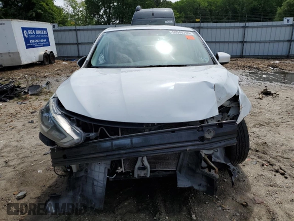 2017 Nissan Sentra S with VIN 3N1AB7AP9HY241806, listed as a Copart auction lot 58540785 with 125,028 mi miles and Salvage title. Bid and sale history available at DreamBid. Image 5.