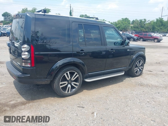 2016 Land Rover LR4 HSE Lux with VIN SALAK2V61GA846125, listed as a IAAI auction lot 42626249 with 151,281 mi miles and . Bid and sale history available at DreamBid. Image 4.
