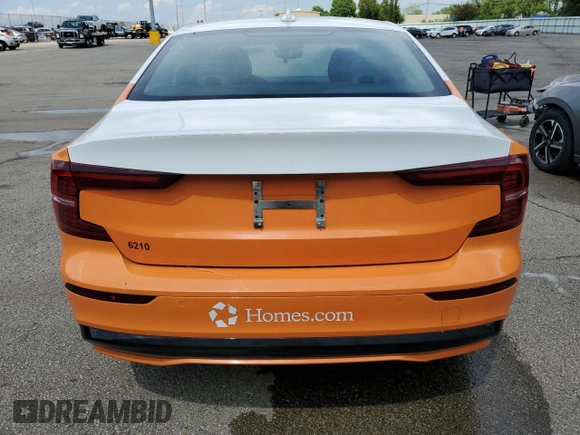 2024 Volvo S60 Plus Dark Theme with VIN 7JRL12TL6RG296210, listed as a Copart auction lot 55575205 with Not provided miles and Salvage title. Bid and sale history available at DreamBid. Image 6.