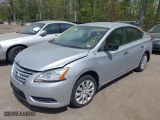 2014 Nissan Sentra SV with VIN 3N1AB7AP9EY212995, listed as a IAAI auction lot 42087523 with 141,811 mi miles. Bid and sale history available at carsss.com. Image 2.