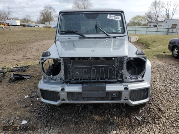 2018 Mercedes-Benz G-Class AMG G 63 with VIN WDCYC7DHXJX288809, listed as a Copart auction lot 45924154 with 0 mi miles and Salvage Title. Bid and sale history available at carsss.com. Image 5.