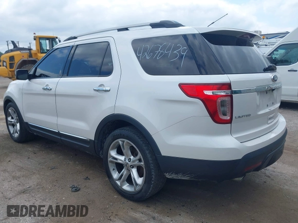 2011 Ford Explorer Limited with VIN 1FMHK7F80BGA14344, listed as a IAAI auction lot 42678439 with 215,213 mi miles and . Bid and sale history available at DreamBid. Image 3.