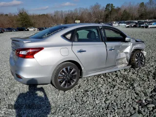2017 Nissan Sentra SR Turbo с VIN 3N1CB7AP9HY253169, выставлен на аукционе Copart как лот 86797514 с пробегом 54 012 миль миль и Списание • Salvage title. История ставок и продаж доступна на DreamBid. Изображение 3.