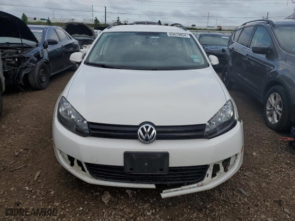 2012 Volkswagen Jetta SportWagen SE with VIN 3VWPX7AJXCM641827, listed as a Copart auction lot 65679854 with 71,591 mi miles and Salvage Title. Bid and sale history available at carsss.com. Image 5.