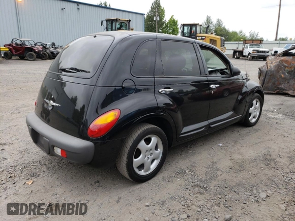 2002 Chrysler PT Cruiser Touring with VIN 3C4FY58B22T307598, listed as a Copart auction lot 76919424 with Not Provided miles and Salvage Title. Bid and sale history available at DreamBid. Image 3.