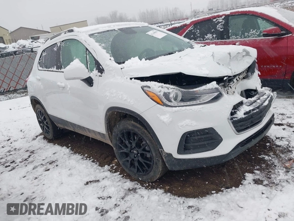 2022 Chevrolet Trax LT with VIN KL7CJPSM6NB536897, listed as a IAAI auction lot 41140696 with 31,913 mi miles. Bid and sale history available at carsss.com. Image 1.