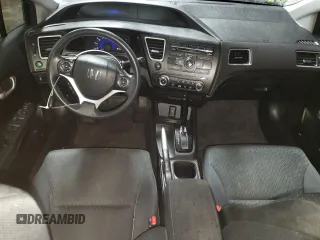 2015 Honda Civic LX with VIN 19XFB2F50FE021899, listed as a Copart auction lot 50807335 with 80,866 mi miles and Salvage Title. Bid and sale history available at DreamBid. Image 8.