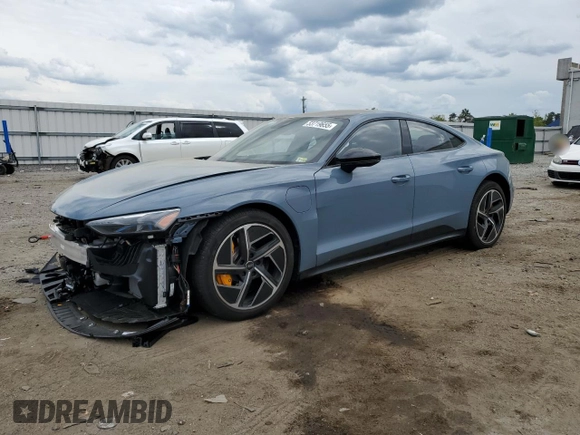 2024 Audi RS e-tron GT z VIN WAUAHBFW5R7901225, wystawiony jako Copart lot #53719655 z przebiegiem Nie podano mil oraz Szkoda całkowita • Salvage title. Historia ofert i sprzedaży dostępna na DreamBid. Obrazek 1.