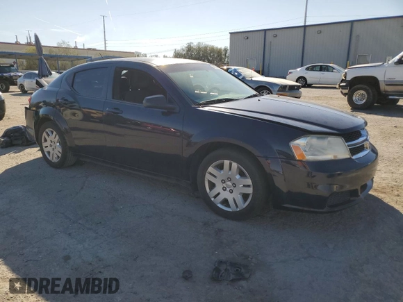 2014 Dodge Avenger SE z VIN 1C3CDZABXEN129920, wystawiony jako Copart lot #47894675 z przebiegiem 165 025 mil mil oraz Szkody całkowita. Historia ofert i sprzedaży dostępna na DreamBid. Obrazek 4.