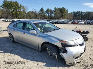 2012 Acura TL Tech Auto with VIN 19UUA9F58CA009647, listed as a Copart auction lot 50966595 with 202,526 mi miles and Clean Title. Bid and sale history available at carsss.com. Image 4.