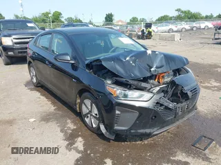2019 Hyundai Ioniq Blue with VIN KMHC65LC5KU174538, listed as a IAAI auction lot 42379960 with 135,299 mi miles and . Bid and sale history available at DreamBid. Image 1.