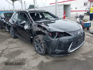 2025 Lexus UX with VIN JTHYBJAH9S2002181, listed as a IAAI auction lot 41889761 with 5,278 mi miles and . Bid and sale history available at DreamBid. Image 1.