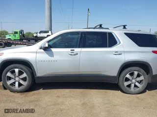 2018 Chevrolet Traverse LT Leather with VIN 1GNERHKW0JJ216994, listed as a IAAI auction lot 41810989 with 117,236 mi miles. Bid and sale history available at carsss.com. Image 14.