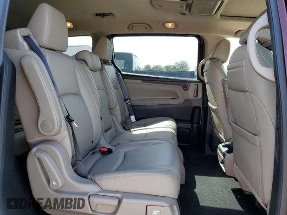 2018 Honda Odyssey Touring with VIN 5FNRL6H81JB076891, listed as a Copart auction lot 48301765 with 99,129 mi miles and Salvage Title. Bid and sale history available at carsss.com. Image 11.