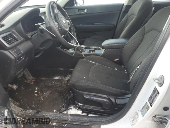 2017 Kia Optima LX z VIN 5XXGT4L39HG161010, wystawiony jako Copart lot #48116305 z przebiegiem 157 772 mil mil oraz Nie do naprawy • Non repairable. Historia ofert i sprzedaży dostępna na DreamBid. Obrazek 7.