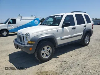 2005 Jeep Liberty Sport with VIN 1J8GL48K75W533267, listed as a Copart auction lot 55229435 with 154,305 mi miles and Salvage Title. Bid and sale history available at DreamBid. Image 1.