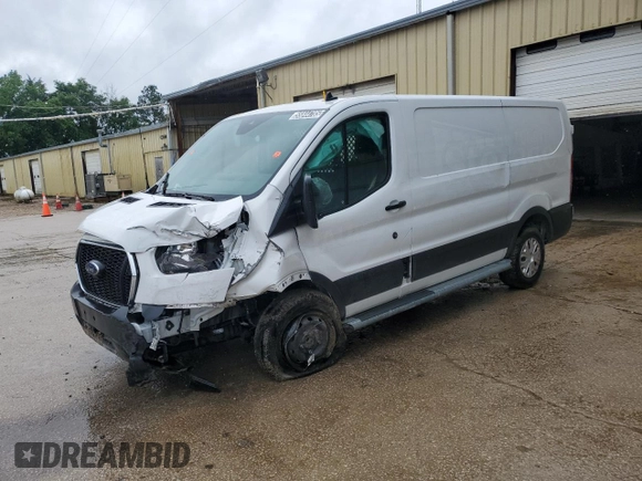 2023 Ford Transit Cargo with VIN 1FTBR1Y84PKB68141, listed as a Copart auction lot 55844785 with 14,272 mi miles and Clean Title. Bid and sale history available at DreamBid. Image 1.