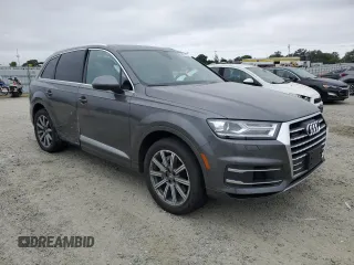 2019 Audi Q7 Premium with VIN WA1AAAF74KD008880, listed as a Copart auction lot 54277445 with 23,476 mi miles and Salvage title. Bid and sale history available at DreamBid. Image 4.