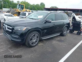 2021 Mercedes-Benz GLS 450 with VIN 4JGFF5KE7MA424253, listed as a IAAI auction lot 42254724 with 45,504 mi miles and . Bid and sale history available at DreamBid. Image 17.