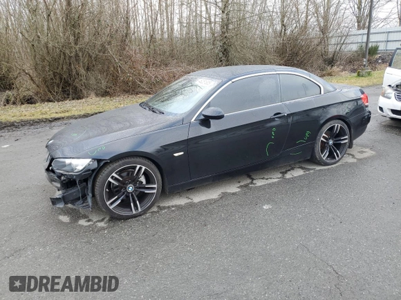2007 BMW 3 Series 328i with VIN WBAWR33507PX79021, listed as a Copart auction lot 46251805 with 153,004 mi miles and Salvage title. Bid and sale history available at DreamBid. Image 1.