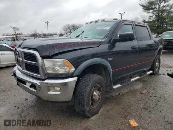 2010 Dodge Ram 2500 ST with VIN 3D7TT2CT0AG162610, listed as a Copart auction lot 81395934 with 0 mi miles and Salvage Title. Bid and sale history available at carsss.com. Image 1.
