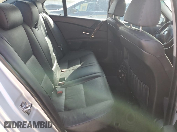 2005 BMW 5 Series 530i with VIN WBANA73595CR58706, listed as a Copart auction lot 49981905 with 139,824 mi miles and Salvage Title. Bid and sale history available at DreamBid. Image 10.