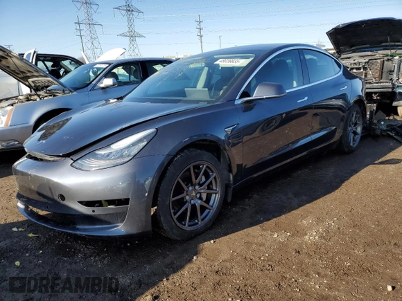 2020 Tesla Model 3 Long Range with VIN 5YJ3E1EB1LF534760, listed as a Copart auction lot 48039835 with 65,891 mi miles and Salvage Title. Bid and sale history available at carsss.com. Image 1.