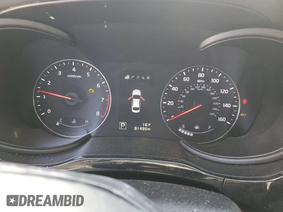 2015 Kia K900 Premium with VIN KNALU4D49F6025052, listed as a Copart auction lot 37285904 with 81,490 mi miles and Salvage Title. Bid and sale history available at carsss.com. Image 9.