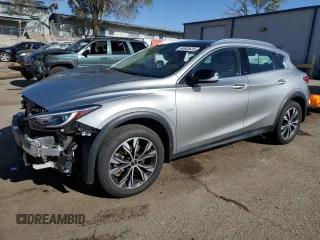 2019 Infiniti QX30 Luxe z VIN SJKCH5CR2KA011265, wystawiony jako Copart lot #54603635 z przebiegiem 38 859 mil mil oraz Szkody całkowita. Historia ofert i sprzedaży dostępna na DreamBid. Obrazek 1.