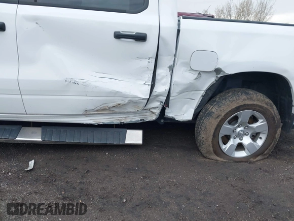 2024 Ram 1500 Big Horn with VIN 1C6SRFFT6RN115065, listed as a IAAI auction lot 41997639 with 15,453 mi miles and . Bid and sale history available at DreamBid. Image 6.