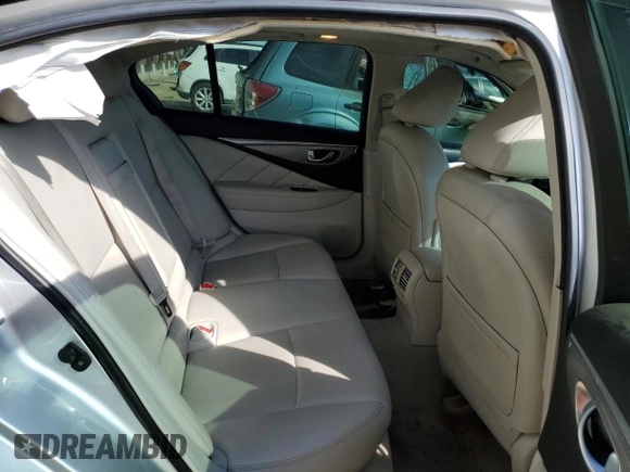 2017 Infiniti Q50 Sport with VIN JN1EV7AP7HM738218, listed as a Copart auction lot 46618795 with 96,763 mi miles and Non repairable. Bid and sale history available at DreamBid. Image 10.