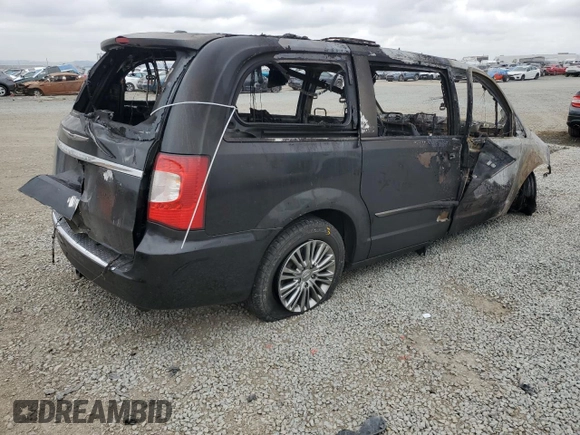 2013 Chrysler Town & Country Touring L with VIN 2C4RC1CG8DR558266, listed as a Copart auction lot 55676225 with Not Provided miles and Non Repairable. Bid and sale history available at DreamBid. Image 3.